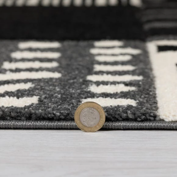 Dunelm Exclusive Alby Patchwork Rug Polypropylene, Rugs 18 Dunelm Exclusive Alby Patchwork Rug Polypropylene, Rugs - Image 18