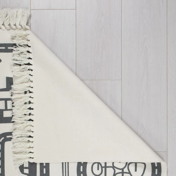 Dunelm Exclusive Tracks Washable Rug Rugs, Cotton, Kids 6 Dunelm Exclusive Tracks Washable Rug Rugs, Cotton, Kids - Image 6