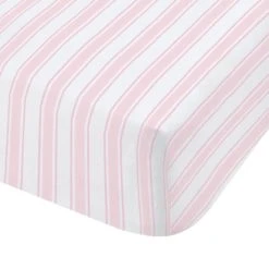 Bianca Cotton Bianca Check Stripe 100% Cotton Fitted Sheet Checked, Fitted Sheets -All Kids And Nursery Sales 2024 1000180310 main 1