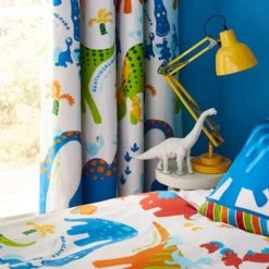 Catherine Lansfield Dino-Saw Blackout Eyelet Curtains Dinosaur, Kids, Polycotton 11 Catherine Lansfield Dino-Saw Blackout Eyelet Curtains Dinosaur, Kids, Polycotton -All Kids And Nursery Sales 2024 1000180318 alt02