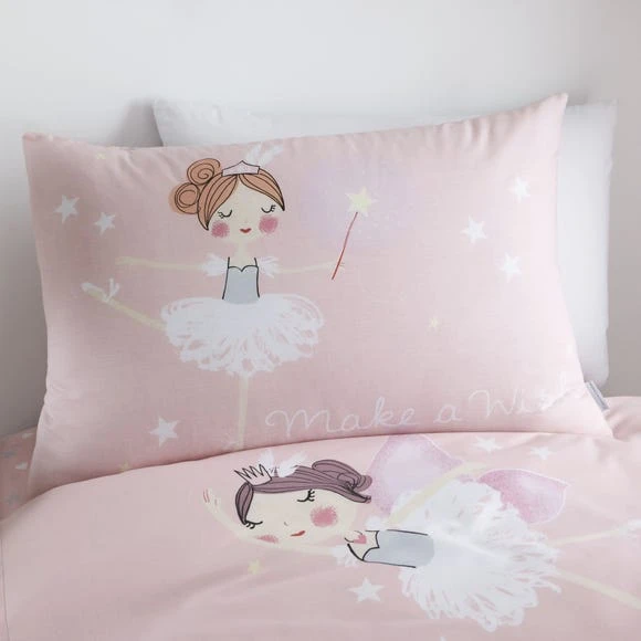 Catherine Lansfield Make A Wish Glow in The Dark Single Duvet Cover and Pillowcase Set Reversible, Polycotton, Duvet Cover Sets 7 Catherine Lansfield Make A Wish Glow in The Dark Single Duvet Cover and Pillowcase Set Reversible, Polycotton, Duvet Cover Sets - Image 7