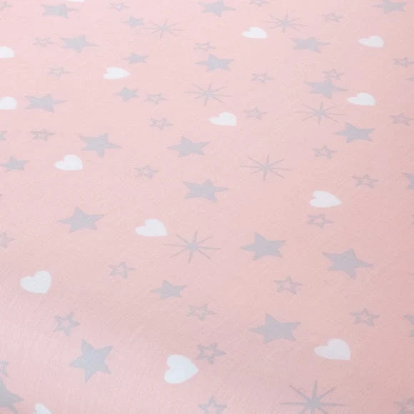 Catherine Lansfield Make A Wish Stars Blackout Eyelet Curtains Patterned, Polycotton 4 Catherine Lansfield Make A Wish Stars Blackout Eyelet Curtains Patterned, Polycotton - Image 4