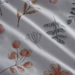 Dunelm Woodlands 100% Cotton Reversible Single Duvet Cover and Pillowcase Set Duvet Cover Sets, Leaf -All Kids And Nursery Sales 2024 1000180797 alt05