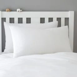 Dunelm Mini Waffle White 100% Cotton Duvet Cover and Pillowcase Set Duvet Cover Sets -All Kids And Nursery Sales 2024 1000180804 alt01