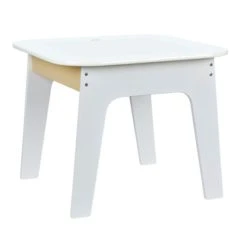 Dunelm Kids White Table and Chair Set Plain, Kids Tables, Wood -All Kids And Nursery Sales 2024 1000180809 alt03