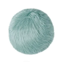 Dunelm Kids Skylar Pale Blue Mongolian Faux Fur Lounger Beanbags, Acrylic -All Kids And Nursery Sales 2024 1000180868 alt02
