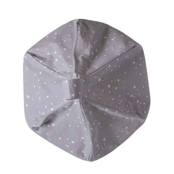 Dunelm Grey Stars Bean Bag Beanbags, Cotton, Patterned 9 Dunelm Grey Stars Bean Bag Beanbags, Cotton, Patterned - Image 9