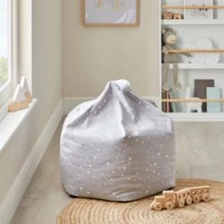 Dunelm Grey Stars Bean Bag Beanbags, Cotton, Patterned 15 Dunelm Grey Stars Bean Bag Beanbags, Cotton, Patterned -All Kids And Nursery Sales 2024 1000180872 main