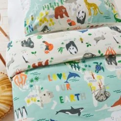 furn Furn. Love Our Earth Blue 100% Cotton Duvet Cover and Pillowcase Set Light Blue, Reversible, Duvet Cover Sets 7 furn Furn. Love Our Earth Blue 100% Cotton Duvet Cover and Pillowcase Set Light Blue, Reversible, Duvet Cover Sets -All Kids And Nursery Sales 2024 1000181781 alt02