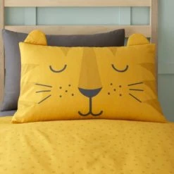 Dunelm 3D Tiger Yellow 100% Cotton Duvet Cover and Pillowcase Set Boho, Duvet Cover Sets, Animals 7 Dunelm 3D Tiger Yellow 100% Cotton Duvet Cover and Pillowcase Set Boho, Duvet Cover Sets, Animals -All Kids And Nursery Sales 2024 1000182123 alt01