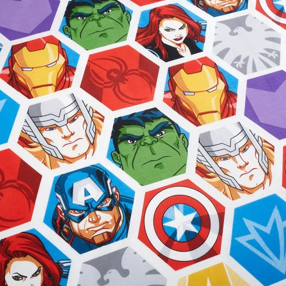 Disney Marvel Captain America Reversible Duvet Cover and Pillowcase Set Polycotton, Duvet Cover Sets, Patterned 7 Disney Marvel Captain America Reversible Duvet Cover and Pillowcase Set Polycotton, Duvet Cover Sets, Patterned - Image 7