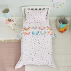 Elements Rainbow Reversible 100% Cotton Cot Bed / Toddler Duvet Cover and Pillowcase Set Patterned, Duvet Cover Sets 11 Elements Rainbow Reversible 100% Cotton Cot Bed / Toddler Duvet Cover and Pillowcase Set Patterned, Duvet Cover Sets -All Kids And Nursery Sales 2024 1000182127 alt03