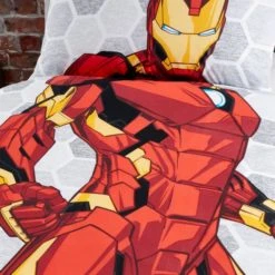 Disney Marvel Iron Man Reversible Duvet Cover and Pillowcase Set Duvet Cover Sets, Patterned, Polycotton -All Kids And Nursery Sales 2024 1000182134 alt03