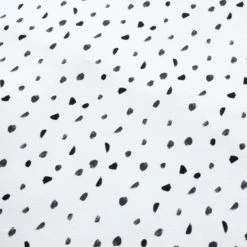 Dunelm Jersey Monochrome Spotted 100% Cotton Cot Bed / Toddler Duvet Cover and Pillowcase Set Reversible, Duvet Cover Sets -All Kids And Nursery Sales 2024 1000182135 alt04