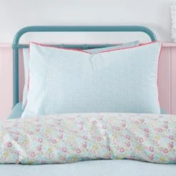 Dunelm Petit Fleur Pink 100% Cotton Duvet Cover and Pillowcase Set Reversible, Duvet Cover Sets, Floral -All Kids And Nursery Sales 2024 1000182137 alt03
