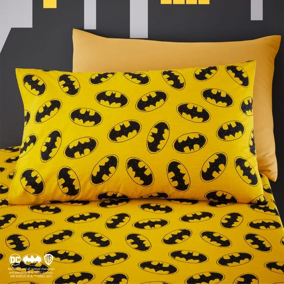 Batman Fitted Sheet 14cm, Patterned, Polycotton 3 Batman Fitted Sheet 14cm, Patterned, Polycotton - Image 3