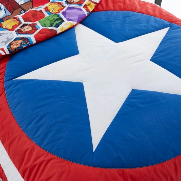 Marvel Shield Bedspread Printed, Polycotton, Bedspreads & Runners 3 Marvel Shield Bedspread Printed, Polycotton, Bedspreads & Runners - Image 3