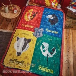 Harry Potter Houses Blanket Blankets & Throws, Polyester, Patterned -All Kids And Nursery Sales 2024 1000182247 alt01