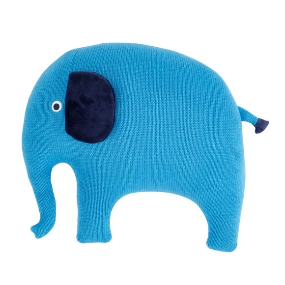 Elements Ezra Elephant 3D Cushion Patterned, Acrylic, Kids Cushion 3 Elements Ezra Elephant 3D Cushion Patterned, Acrylic, Kids Cushion - Image 3