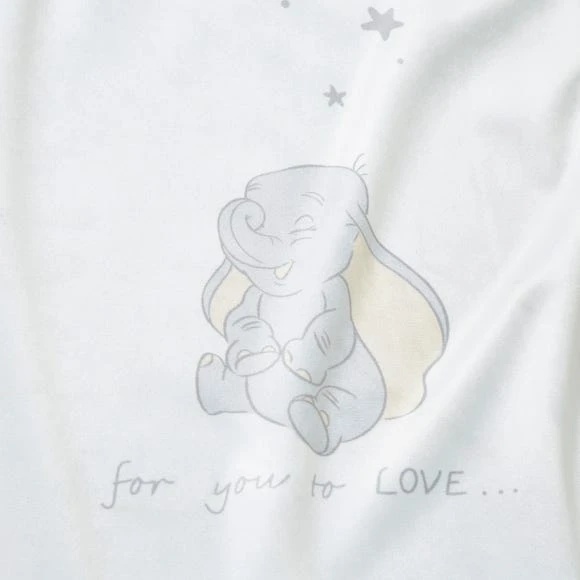 Disney Dumbo Baby Milestone Blanket Patterned, Polyester, Blankets & Throws 4 Disney Dumbo Baby Milestone Blanket Patterned, Polyester, Blankets & Throws - Image 4
