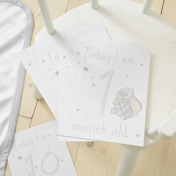 Disney Dumbo Baby Milestone Blanket Patterned, Polyester, Blankets & Throws 7 Disney Dumbo Baby Milestone Blanket Patterned, Polyester, Blankets & Throws - Image 7