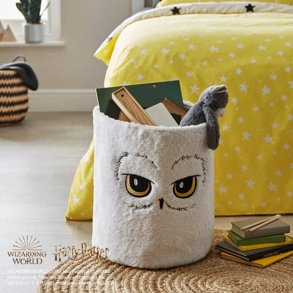 Harry Potter Hedwig Storage Tub Embroidered, Polyester, Storage Boxes 2 Harry Potter Hedwig Storage Tub Embroidered, Polyester, Storage Boxes - Image 2