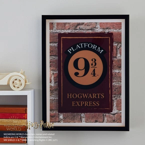 Harry Potter Platform 9 3/4 Wall Art Printed, Plastic, Canvases Prints and Wall Art 2 Harry Potter Platform 9 3/4 Wall Art Printed, Plastic, Canvases Prints and Wall Art - Image 2