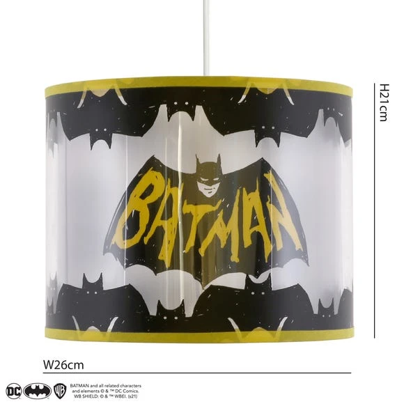 Batman Light Shade Polypropylene, Light Shades, Patterned 5 Batman Light Shade Polypropylene, Light Shades, Patterned - Image 5