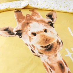 Catherine Lansfield Yellow Giraffe Duvet Cover and Pillowcase Set Patterned, Reversible, Duvet Cover Sets 9 Catherine Lansfield Yellow Giraffe Duvet Cover and Pillowcase Set Patterned, Reversible, Duvet Cover Sets -All Kids And Nursery Sales 2024 1000184217 alt02