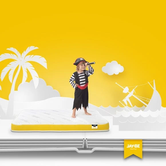 Jay-Be JayBe Toddler Medium Anti Allergy Pocket Sprung Mattress Hypoallergenic, Made in the UK, Temperature Regulating 8 Jay-Be JayBe Toddler Medium Anti Allergy Pocket Sprung Mattress Hypoallergenic, Made in the UK, Temperature Regulating - Image 8