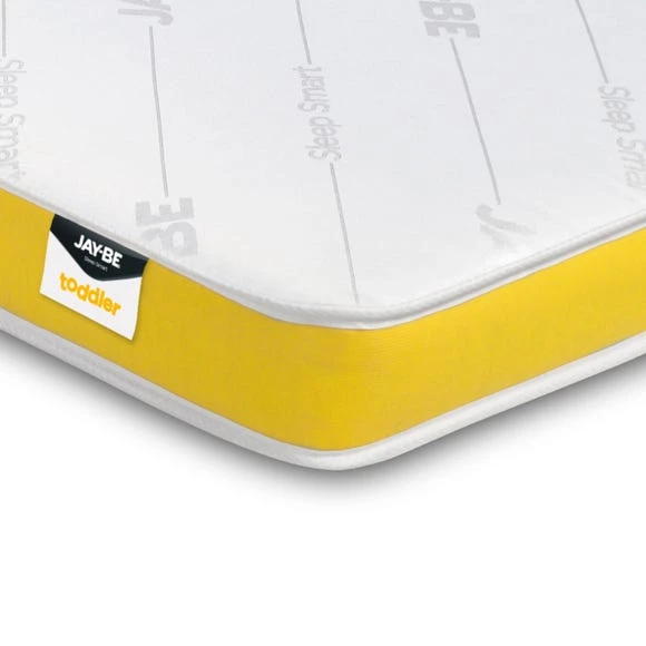 Jay-Be JayBe Toddler Medium Anti Allergy Pocket Sprung Mattress Hypoallergenic, Made in the UK, Temperature Regulating 2 Jay-Be JayBe Toddler Medium Anti Allergy Pocket Sprung Mattress Hypoallergenic, Made in the UK, Temperature Regulating - Image 2