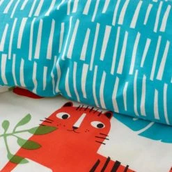 Cosatto Tiger Tropics 100% Cotton Reversible Duvet Cover and Pillowcase Set Duvet Cover Sets, Animals, MultiColoured 8 Cosatto Tiger Tropics 100% Cotton Reversible Duvet Cover and Pillowcase Set Duvet Cover Sets, Animals, MultiColoured -All Kids And Nursery Sales 2024 1000185005 alt02