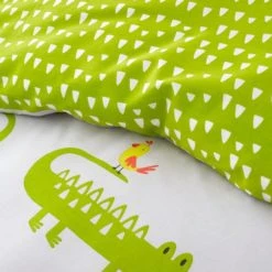 Cosatto Crocodile Smiles 100% Cotton Reversible Duvet Cover and Pillowcase Set Printed, Animals, MultiColoured 8 Cosatto Crocodile Smiles 100% Cotton Reversible Duvet Cover and Pillowcase Set Printed, Animals, MultiColoured -All Kids And Nursery Sales 2024 1000185009 alt02