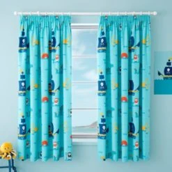 Cosatto Sea Monsters Pencil Pleat Curtains Cotton, Patterned -All Kids And Nursery Sales 2024 1000185016 alt01