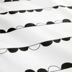 Dunelm Monochrome 100% Cotton Reversible Duvet Cover and Pillowcase Set Twin Pack Geometric, Black and white, Duvet Cover Sets -All Kids And Nursery Sales 2024 1000186777 alt06