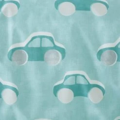 Dunelm Retro Cars Blue 100% Cotton Reversible Duvet Cover and Pillowcase Set Duvet Cover Sets, Light Blue, Patterned -All Kids And Nursery Sales 2024 1000186780 alt04