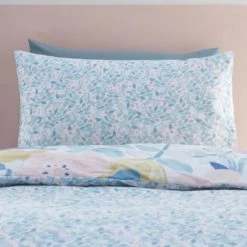 Dunelm Naive Floral Blue 100% Cotton Reversible Duvet Cover and Pillowcase Set Printed, Duvet Cover Sets 11 Dunelm Naive Floral Blue 100% Cotton Reversible Duvet Cover and Pillowcase Set Printed, Duvet Cover Sets -All Kids And Nursery Sales 2024 1000186786 alt03