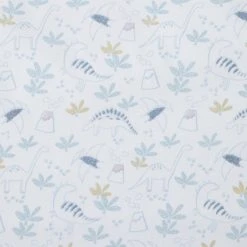 Dunelm Doodle Dino Blue 100% Cotton Reversible Cot Bed / Toddler Duvet Cover and Pillowcase Set Dinosaur, Duvet Cover Sets, Animals -All Kids And Nursery Sales 2024 1000186791 alt05