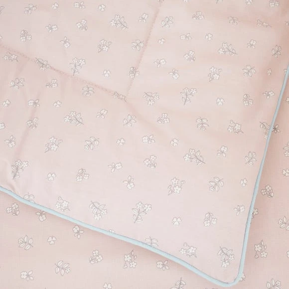 Dunelm Coverless Ditsy Bunny Pink 100% Cotton 4 Tog Cot Bed / Toddler Quilt Animals, Kids Quilts 4 Dunelm Coverless Ditsy Bunny Pink 100% Cotton 4 Tog Cot Bed / Toddler Quilt Animals, Kids Quilts - Image 4