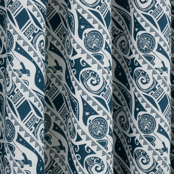 Disney Moana Maui Blackout Pencil Pleat Curtains Cotton, MultiColoured, Patterned 4 Disney Moana Maui Blackout Pencil Pleat Curtains Cotton, MultiColoured, Patterned - Image 4