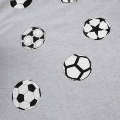 Dunelm Football Grey and White Reversible Duvet Cover and Pillowcase Set Polycotton, Patterned, Duvet Cover Sets -All Kids And Nursery Sales 2024 1000186816 alt06