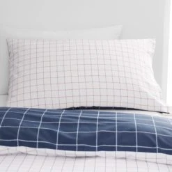 Dunelm Twin Pack Checked 100% Cotton Reversible Duvet Cover and Pillowcase Set MultiColoured, Duvet Cover Sets 19 Dunelm Twin Pack Checked 100% Cotton Reversible Duvet Cover and Pillowcase Set MultiColoured, Duvet Cover Sets -All Kids And Nursery Sales 2024 1000186818 alt08