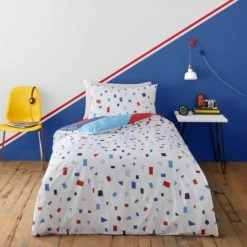 Dunelm Bold Geometric 100% Cotton Reversible Duvet Cover and Pillowcase Set MultiColoured, Duvet Cover Sets 9 Dunelm Bold Geometric 100% Cotton Reversible Duvet Cover and Pillowcase Set MultiColoured, Duvet Cover Sets -All Kids And Nursery Sales 2024 1000186821 alt01