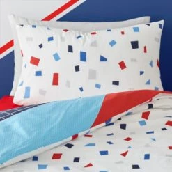 Dunelm Bold Geometric 100% Cotton Reversible Duvet Cover and Pillowcase Set MultiColoured, Duvet Cover Sets 11 Dunelm Bold Geometric 100% Cotton Reversible Duvet Cover and Pillowcase Set MultiColoured, Duvet Cover Sets -All Kids And Nursery Sales 2024 1000186821 alt03