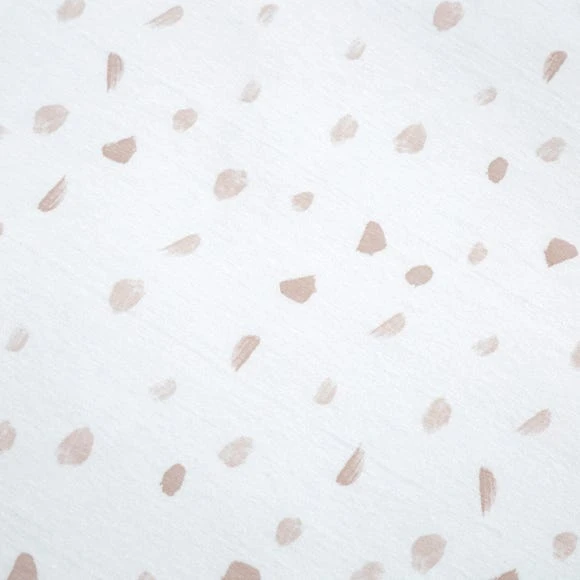 Dunelm Pink Spotted 100% Jersey Cotton Reversible Cot Bed / Toddler Duvet Cover and Pillowcase Set Light Pink, Duvet Cover Sets 7 Dunelm Pink Spotted 100% Jersey Cotton Reversible Cot Bed / Toddler Duvet Cover and Pillowcase Set Light Pink, Duvet Cover Sets - Image 7