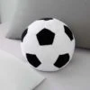 Dunelm Football Striker 3D Cushion Polyester, Patterned, Kids Cushion