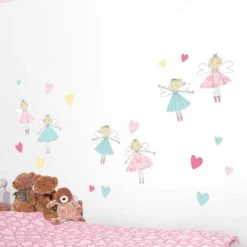 Dunelm Fairies Wall Stickers PVC