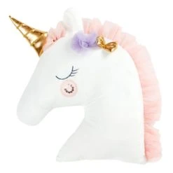 Dunelm Unicorn Shaped Plush Soft Toys