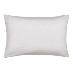 Dunelm Grey Jersey Cot Bed / Toddler Pillowcase Cotton, Pillowcases, Plain