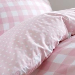 Dunelm Gingham Pink Duvet Cover and Pillowcase Set Reversible, Duvet Cover Sets, Polycotton 16 Dunelm Gingham Pink Duvet Cover and Pillowcase Set Reversible, Duvet Cover Sets, Polycotton -All Kids And Nursery Sales 2024 30608077 alt04